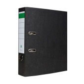 Класьор Herlitz Marmor Рециклиран картон, A4 8 cm Черен