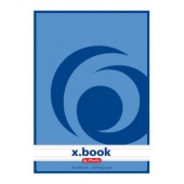 Бележник Herlitz X-book Меки сини корици, А4 50 л. с редове