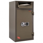 Депозитен електронен сейф Valberg ASD32EL 41.9x42.7x81.2 cm / 40.7x33.6x79.6 cm, 70 kg Сив