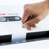 Шредер HSM Pure 530 X11 11 листа, 80 l