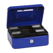 Метална каса BTV 30 30x24x9 cm Син