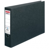 Класьор Herlitz Хоризонтален, картон, А3 8 cm Черен