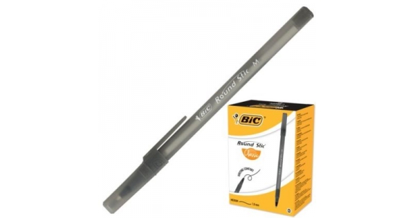 Химикалка Bic Round Stic 0.4 mm Черна