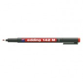 Универсален перманентен OHP маркер Edding 142 M 1.0 mm Червен
