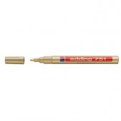 Paint маркер Edding 751 Объл връх 1-2 mm Златист