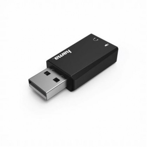 Звукова карта HAMA 2.0 stereo USB-1