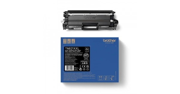 Консуматив Brother TN-821XXLBK Black Toner Cartridge Super High Yield-2