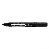 Перманентен маркер Centropen 8566 Объл връх 2.5 mm Черен