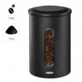 Метална кутия Xavax за кафе 1 300 g Черен
