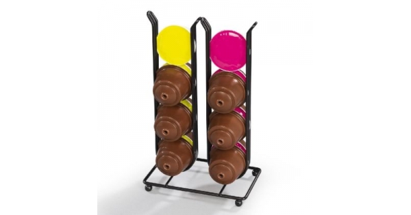 Метална стойка Xavax за капсули Dolce Gusto За 16 бр. капсули, Черен