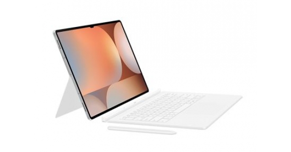 Клавиатура Samsung Tab S10 Ultra/S9 Ultra Book Cover Keyboard Slim White-2