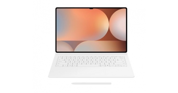 Клавиатура Samsung Tab S10 Ultra/S9 Ultra Book Cover Keyboard Slim White-8
