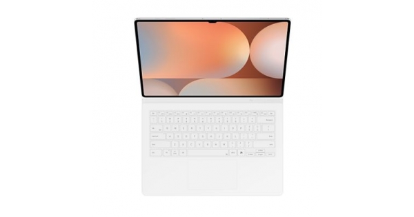 Клавиатура Samsung Tab S10 Ultra/S9 Ultra Book Cover Keyboard Slim White-9
