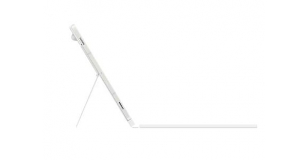 Клавиатура Samsung Tab S9/S9 FE Book Cover Keyboard White-6