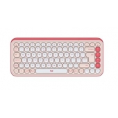Клавиатура Logitech Pop Icon Keys - Rose - US INT'L - BT - N/A - INTNL-973
