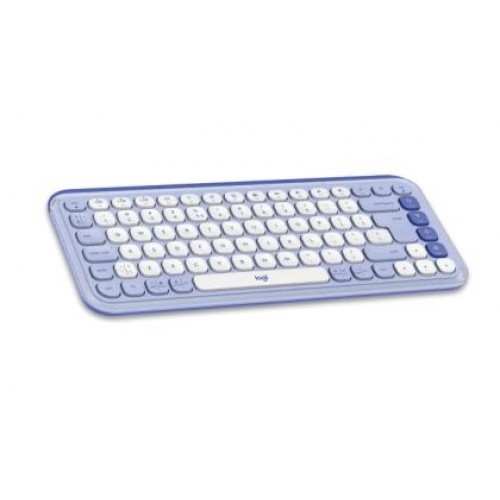Клавиатура Logitech Pop Icon Keys - Lilac - US INT'L - BT - N/A - INTNL-973-2