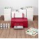 Мастилоструйно многофункционално устройство Canon PIXMA G3470 All-In-One, Red + Canon Plus Glossy II PP-201, 10x15 cm, 50 sheets