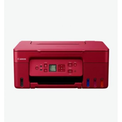 Мастилоструйно многофункционално устройство Canon PIXMA G3470 All-In-One, Red + Canon Plus Glossy II PP-201, 10x15 cm, 50 sheets-1