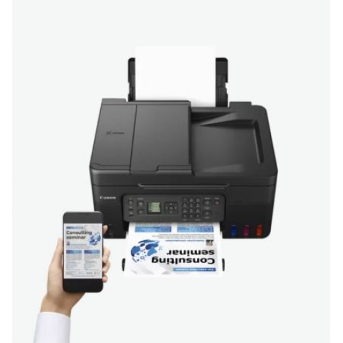 Мастилоструйно многофункционално устройство Canon PIXMA G4470 All-In-One, Black + Canon Plus Glossy II PP-201, 10x15 cm, 50 sheets-6