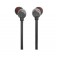 Слушалки JBL T310C BLK USB-C In-ear headphones