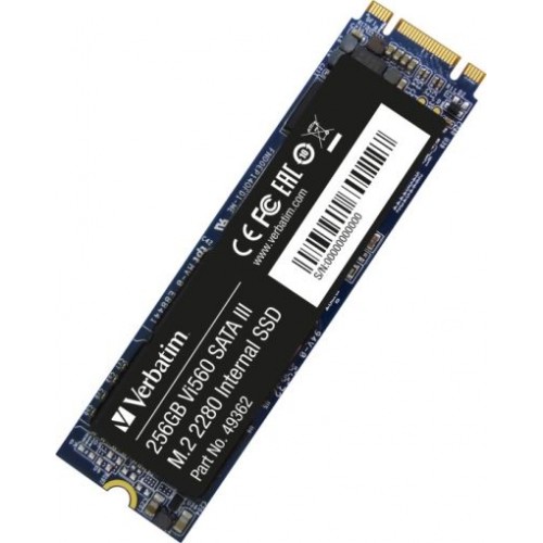 Твърд диск Verbatim Vi560 S3 M.2 SSD 256GB