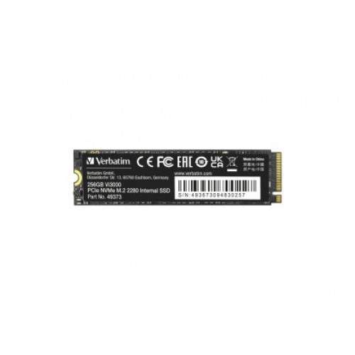 Твърд диск Verbatim Vi3000 Internal PCIe NVMe M.2 SSD 256GB-1
