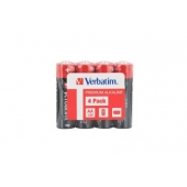 Батерия Verbatim ALKALINE BATTERY AA 4 PACK (SHRINK WRAP)