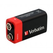 Батерия Verbatim ALKALINE BATTERY 9V 1 PACK (HANGCARD)