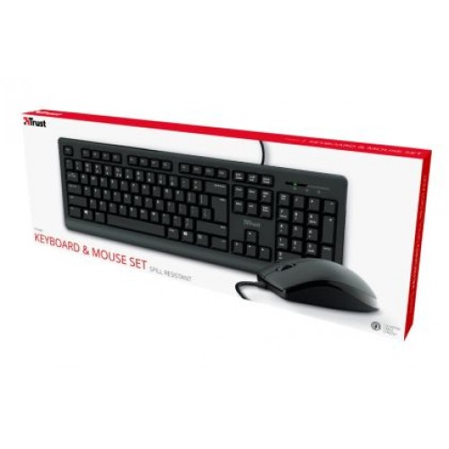 Комплект TRUST Primo Keyboard & Mouse BG Layout-5