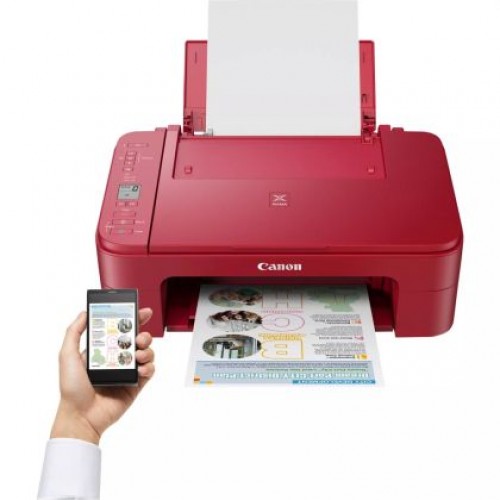 Мастилоструйно многофункционално устройство Canon PIXMA TS3352 All-In-One, Red-2