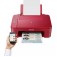 Мастилоструйно многофункционално устройство Canon PIXMA TS3352 All-In-One, Red