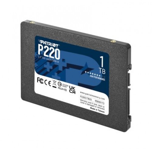 Твърд диск Patriot P220 1TB SATA3 2.5-1