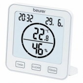Хигрометър Beurer HM 22 thermo hygrometer; displays temperature, relative humidity, date and time; timer function; sensor buttons