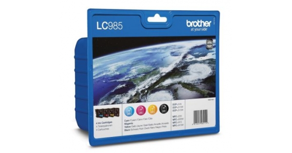 Консуматив Brother LC-985 BK/C/M/Y VALUE BP Ink Cartridge Set