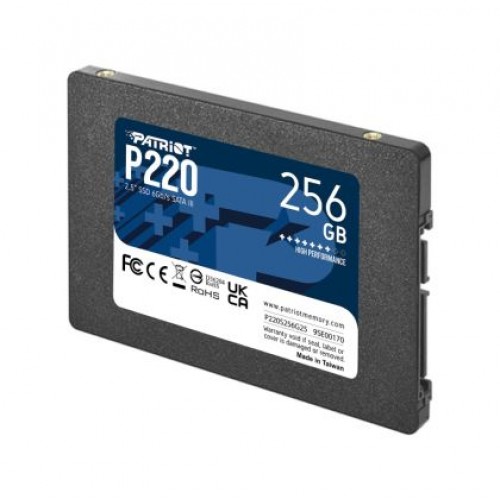 Твърд диск Patriot P220 256GB SATA3 2.5-1