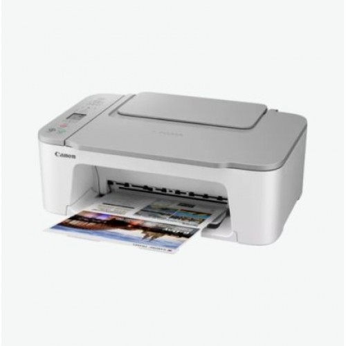 Мастилоструйно многофункционално устройство Canon PIXMA TS3451 All-In-One, White-1