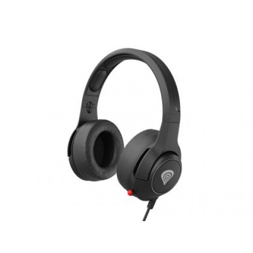 Слушалки Genesis Headset Argon 600 With Microphone Adapter Black