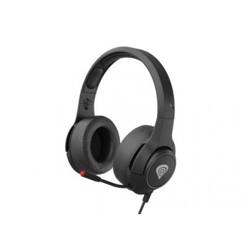 Слушалки Genesis Headset Argon 600 With Microphone Adapter Black-3