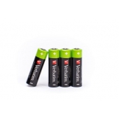 Батерия Verbatim RECHARGEABLE BATTERY AA 4 PACK / HR6