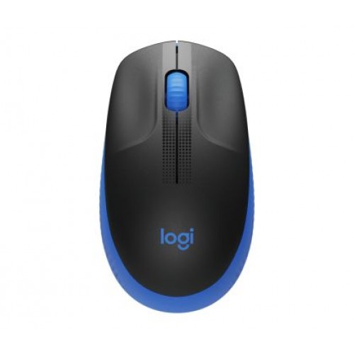 Мишка Logitech M190 Full-size wireless mouse - BLUE - 2.4GHZ - N/A - EMEA - M190