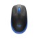 Мишка Logitech M190 Full-size wireless mouse - BLUE - 2.4GHZ - N/A - EMEA - M190