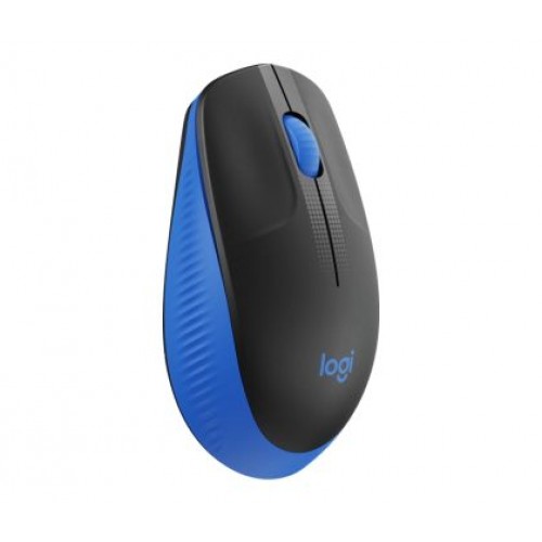 Мишка Logitech M190 Full-size wireless mouse - BLUE - 2.4GHZ - N/A - EMEA - M190-1