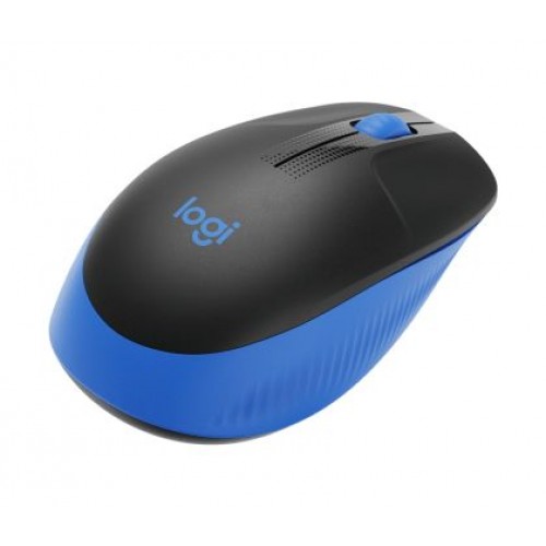 Мишка Logitech M190 Full-size wireless mouse - BLUE - 2.4GHZ - N/A - EMEA - M190-3