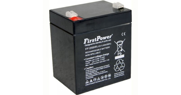Батерия FirstPower FP5-12 - 12V 5Ah F2