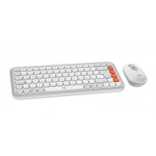 Комплект Logitech Pop Icon Combo - White - US INT'L - BT - N/A - INTNL-973-1