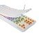 Клавиатура Genesis Gaming Keyboard Thor 230 TKL Wireless US White RGB Mechanical Outemu Red