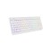 Клавиатура Genesis Gaming Keyboard Thor 230 TKL Wireless US White RGB Mechanical Outemu Red