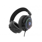 Слушалки Genesis Headset Neon 764 with microphone, RGB illumination, USB, Black