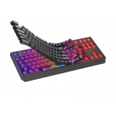 Клавиатура Genesis Gaming Keyboard Thor 230 TKL Wireless US Black RGB Mechanical Outemu Red