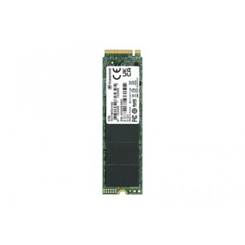 Твърд диск Transcend 1TB, M.2 2280, PCIe Gen3x4, M-Key, QLC, DRAM-less